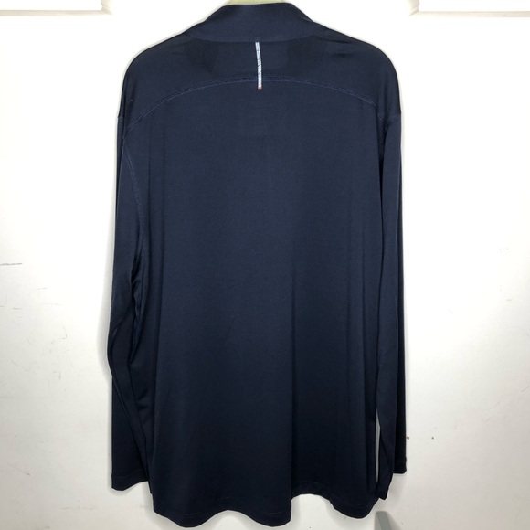 NFL™️ Chicago Bears Cool Base Combine 1/4-Zip Long Sleeve Raglan Top Size (XL) - Picture 4 of 15